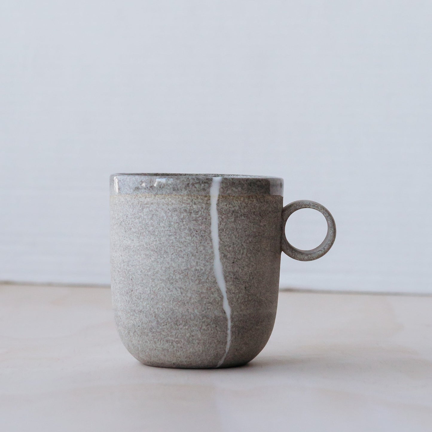 Tasse avec anse fait main (250 ml) • Collection Galets