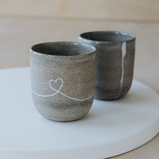 Gobelets galet fabriqués au Bic